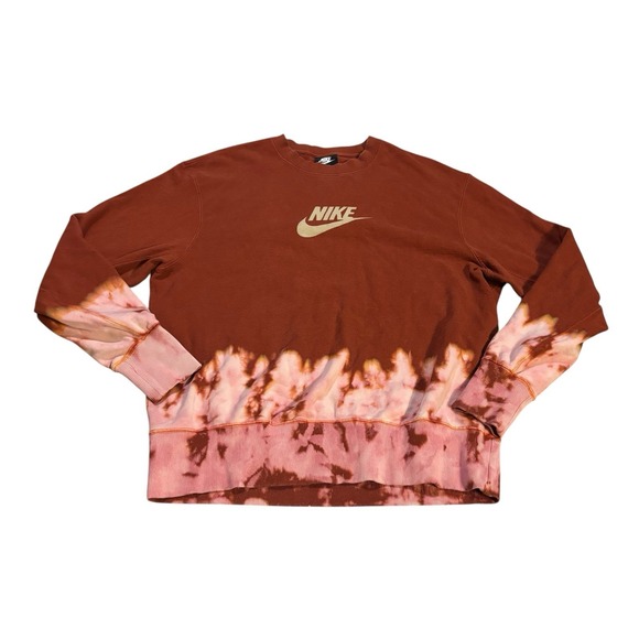 tie dye nike crew neck